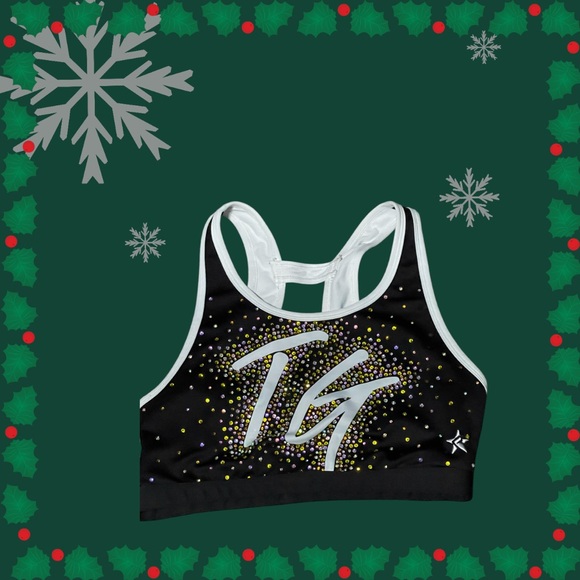 Black and Yellow Kids Sports Top - Picture 4 of 4